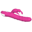 Вібратор з ротацією Khalifa Rabbit Vibrator, рожевий - Фото №3