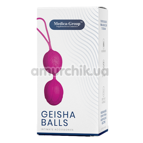 Вагинальные шарики Medica Geisha Balls, розовые