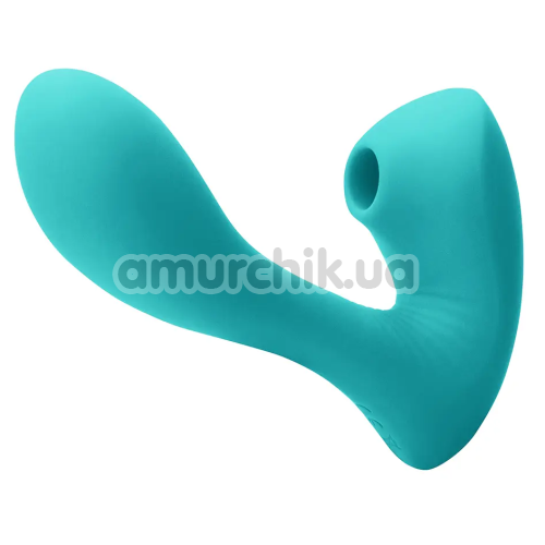 Симулятор орального сексу для жінок з вібрацією Inya Sonnet, блакитний - Фото №1