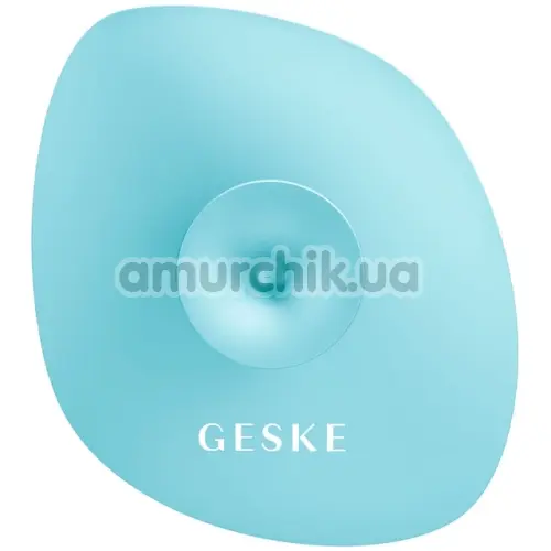 Щітка для обличчя Geske Facial Brush 4 in 1 Suction Mount, бірюзова