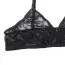 Комплект Star Night Lace Lingerie With Long Gloves, черный: бюстгальтер + трусики + перчатки - Фото №13