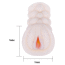 Штучна вагіна з вібрацією 009153, біла - Фото №5