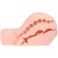 Штучна вагіна та анус з вібрацією Kokos Oknyeo, тілесна - Фото №5