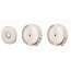 Затискачі на соски з вібрацією Qingnan No.3 Wireless Control Vibrating Nipple Clamps, бежеві - Фото №3