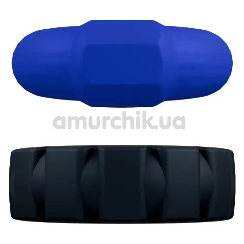 Набор из 2 эрекционных колец Performance Plus Engage 2-Ring Set, черно-синий