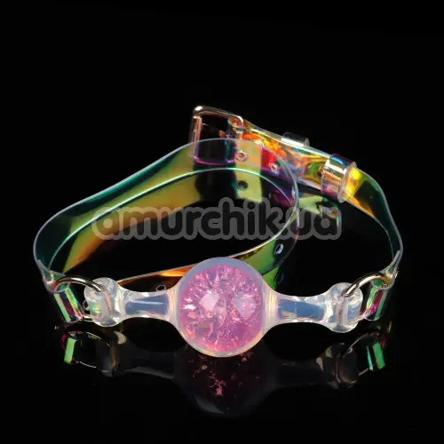 Кляп Liebe Seele Crystal Ball Gag Large, рожевий