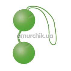 Вагинальные шарики Joyballs Trend, зеленые - Фото №1