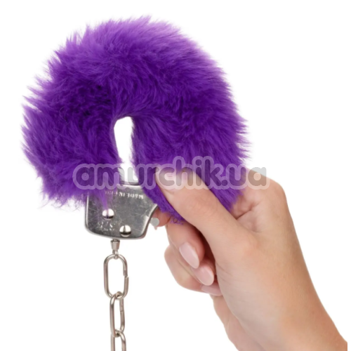 Наручники Ultra Fluffy Furry Cuffs, фіолетові