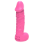 Мыло в виде пениса с присоской Pure Bliss Mini, розовое - Фото №4