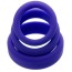 Набор из 3 эрекционных колец A-Toys Cock Rings Set 768015, фиолетовый - Фото №2