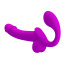 Безремневой страпон Pretty Love Kelpie, фиолетовый - Фото №3