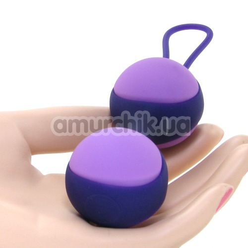 Вагинальные шарики Key Stella II Double Kegel Ball Set, фиолетовые