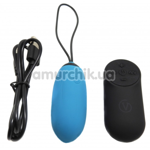 Виброяйцо Remote Controll Egg G3, голубое