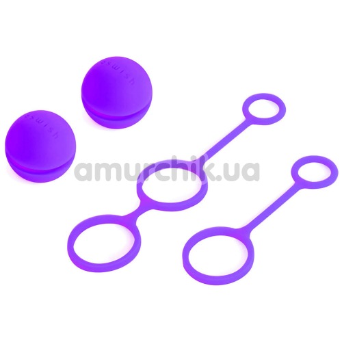 Вагинальные шарики B Swish Bfit Classic, фиолетовые