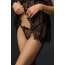 Комплект Leg Avenue Floral Lace Babydoll & String черный: комбинация + трусики-стринги - Фото №11