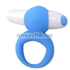 Виброкольцо Play Candi Ring Pop, голубое - Фото №1