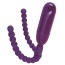 Вагинальный расширитель с вибрацией Vibrating Intimate Spreader, фиолетовый - Фото №3