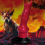 Фаллоимитатор Creature Cocks Hell-Hound, красный - Фото №9