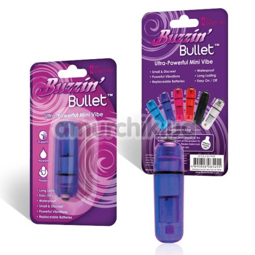 Клиторальный вибратор Buzzin' Bullet, фиолетовый