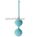 Вагинальные шарики Lyra Alpha Kegel Balls, бирюзовые - Фото №1