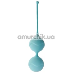 Вагинальные шарики Lyra Alpha Kegel Balls, бирюзовые - Фото №1
