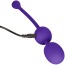 Вагінальні кульки з вібрацією Rechargeable Dual Kegel, фіолетові - Фото №4