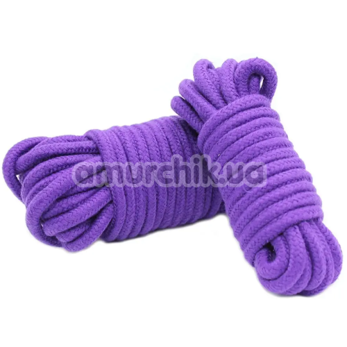 Мотузка для бондажу DS Fetish 5 M, фіолетова