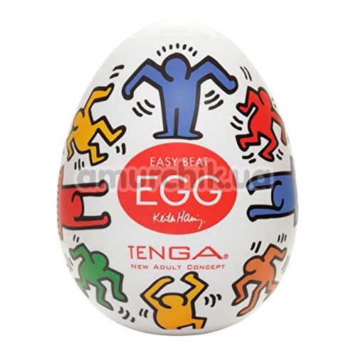 Набор из 6 мастурбаторов Tenga Egg Keith Haring Dance