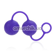Вагінальні кульки Posh Silicone O Balls, фіолетові - Фото №1