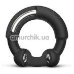 Эрекционное кольцо Dorcel Stronger Ring, черное - Фото №1