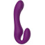 Безремневий страпон з вібрацією Xocoon Strapless Strap-On, фіолетовий - Фото №8