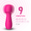 Клиторальный вибратор Boss Series Wand Massager, розовый - Фото №4