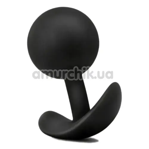 Анальная пробка Alume Weighted Silicone Butt Plug M, черная
