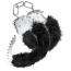 Наручники Temptasia Plush Fur Cuffs, чорні - Фото №3