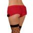 Трусики-шортики женские Ruffle Bootyshort красные (модель EL433) - Фото №2