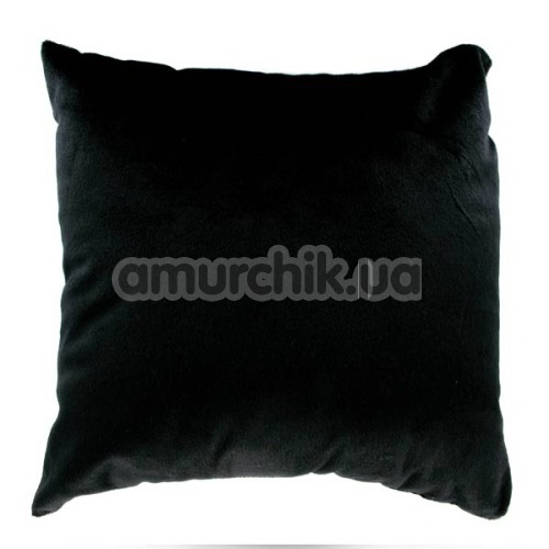 Подушка з секретом Small Valboa Pillow, чорна - Фото №1