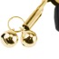 Зажимы для сосков Glocke Nippel с колокольчиками, золотые - Фото №4
