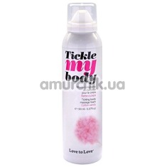 Масажна піна Love To Love Tickle My Body Cotton Сandy - цукрова вата, 150 мл - Фото №1