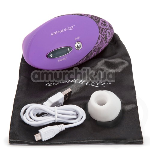 Симулятор орального секса для женщин Womanizer W500 Pro, фиолетовый