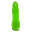 Мыло в виде пениса с присоской Чистий Кайф S, зеленое - Фото №2