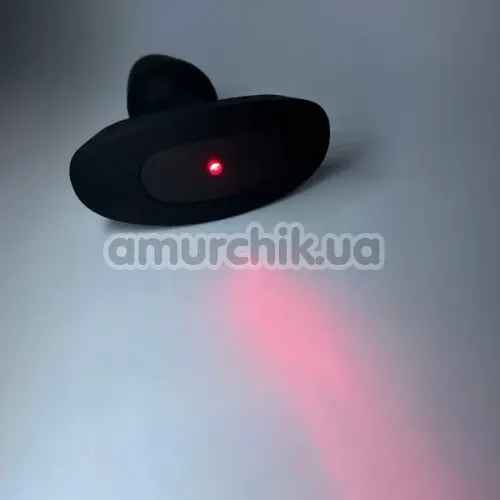 Анальная пробка с вибрацией Passion Play Fuck Me Vibrating Laser Anal Plug S, черная