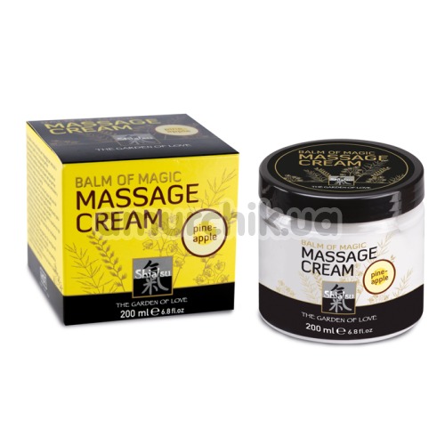 Крем для масажу Shiatsu Balm Of Magic Massage Cream Pinepple - ананас, 200 мл