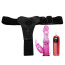 Cтрапон с вибрацией и ротацией Ultra Harness Sensual Comfort 022038, розовый - Фото №2