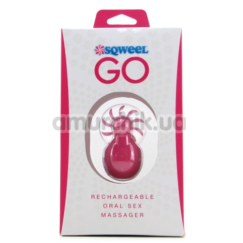 Симулятор орального сексу для жінок Sqweel Go, рожевий