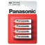 Батарейки Panasonic Zinc Carbon AA, 4 шт
