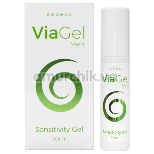 Гель для пениса с согревающим эффектом и эффектом вибрации ViaGel Men Sensitivity Gel, 30 мл