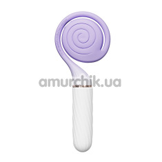 Симулятор орального сексу для жінок з пульсацією Otouch Lollipop, фіолетовий - Фото №1