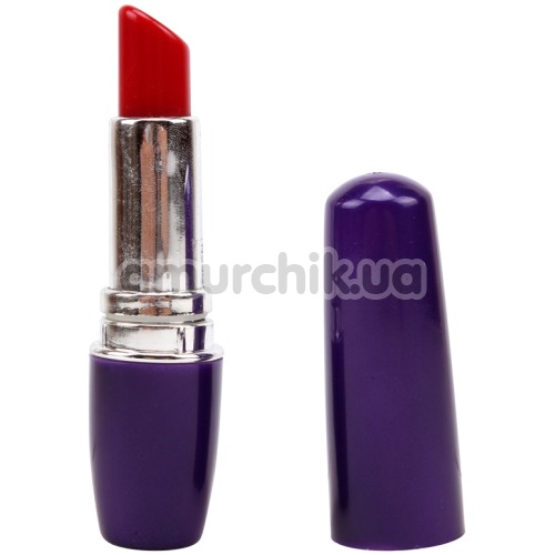 Клиторальный вибратор Vagina Lipstick Massage, фиолетовый