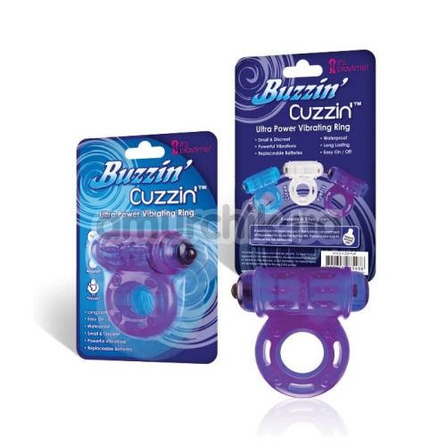 Виброкольцо Buzzin' Cuzzin', фиолетовое