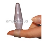 Насадка на палець для анальних ігор Anal Finger, прозора - Фото №1